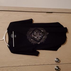 Torrid Super Soft Mandala Style Sequin Knit